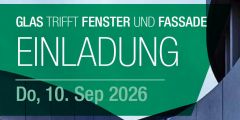 Vortragsreihe "Glas trifft Fenster und Fassade" bei ARNOLD GLAS