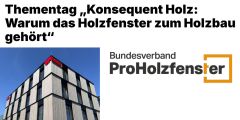 ID4WIN auf dem ProHolzfenster Thementag